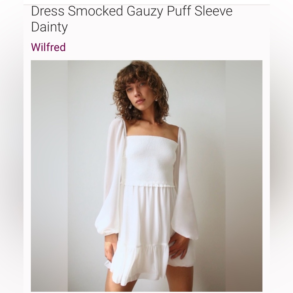 Wilfred Ivory Textured Knit